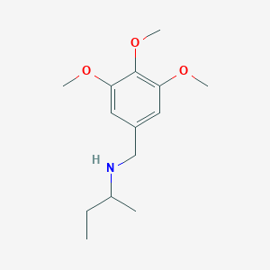 (butan-2-yl)[(3,4,5-trimethoxyphenyl)methyl]amine图片