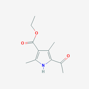 Ethyl 5-acetyl-2,4-dimethyl-1H-pyrrole-3-carboxylate图片