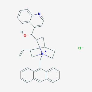 (8α,9R)-1-(9-蒽基甲基)-9-羟基氯化奎宁丁图片
