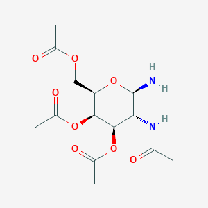 2-(Acetylamino)-2-deoxy-β-D-galactopyranosylamine 3,4,6-Triacetate图片