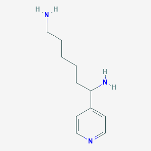 1-(pyridin-4-yl)hexane-1,6-diamine图片