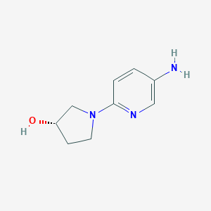 (S)-1-(5-Aminopyridin-2-yl)pyrrolidin-3-ol图片