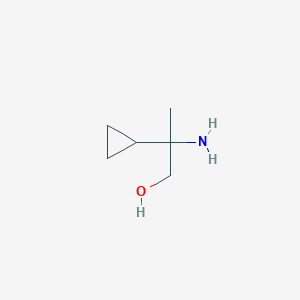 2-Amino-2-cyclopropylpropan-1-ol图片