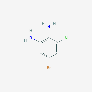 5-Bromo-3-chlorobenzene-1,2-diamine图片