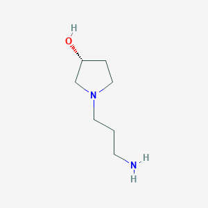 (3R)-1-(3-aminopropyl)pyrrolidin-3-ol图片