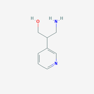 3-amino-2-(pyridin-3-yl)propan-1-ol图片