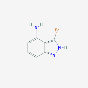 3-Bromo-1H-indazol-4-amine图片
