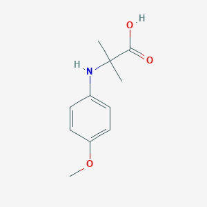 N-(4-methoxyphenyl)-2-methylalanine图片