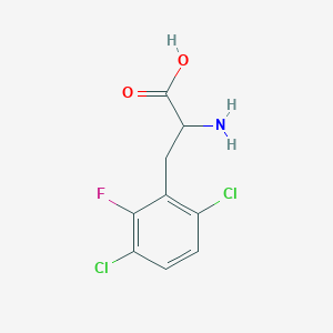 3,6-Dichloro-2-fluoro-DL-phenylalanine图片