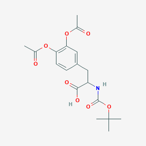 O-乙酰基-3-(乙酰氧基)-N-Boc-L-酪氨酸图片