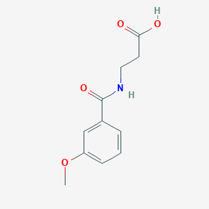 N-(3-methoxybenzoyl)-beta-alanine图片