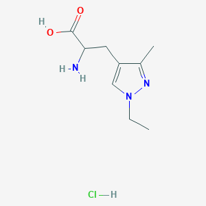 3-(1-ethyl-3-methyl-1H-pyrazol-4-yl)alanine图片