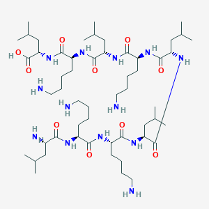 L-leucyl-L-lysyl-L-lysyl-L-leucyl-L-leucyl-L-lysyl-L-leucyl-L-lysyl-L-leucine图片