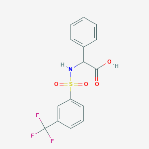 phenyltrifluoromethylphenylsulfonylaminoaceticacid图片
