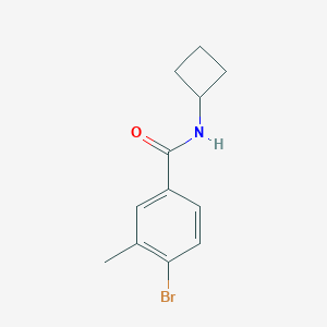 4-Bromo-N-cyclobutyl-3-methylbenzamide图片