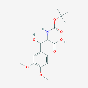 BOC-D-threo-3-(3,4-dimethoxyphenyl)serine图片