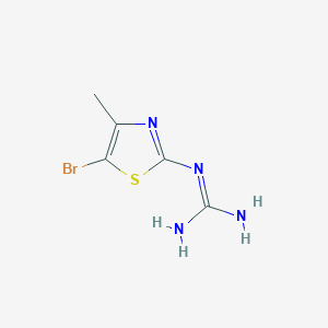 N-(5-Bromo-4-methyl-2-thiazolyl)guanidine图片