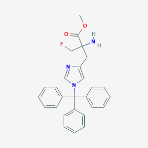 α-(Fluoromethyl)-1-trityl-DL-histidine Methyl Ester图片