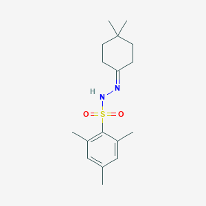 N'-(4,4-Dimethylcyclohexylidene)-2,4,6-trimethylbenzenesulphonohydrazide图片