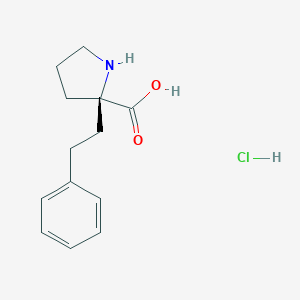 2-(2-苯基乙基)-L-脯氨酸盐酸盐图片