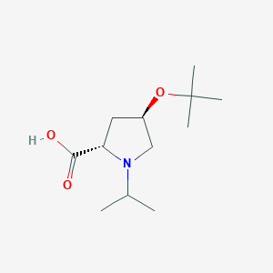 (2S,4R)-4-tert-Butoxy-1-isopropylproline图片