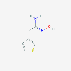 N-Hydroxy-2-thiophen-3-yl-acetamidine图片