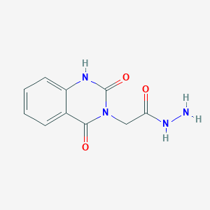 2-(2,4-dioxo-1,4-dihydroquinazolin-3(2H)-yl)acetohydrazide图片