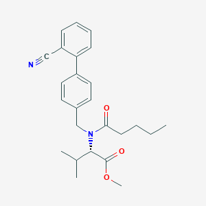 N-[(2'-Cyano[1,1'-biphenyl]-4-yl)methyl]-N-(1-oxopentyl)-L-valine Methyl Ester图片