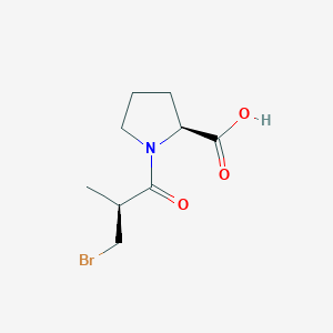 1-[(2S)-3-Bromo-2-methyl-1-oxopropyl]-L-proline图片