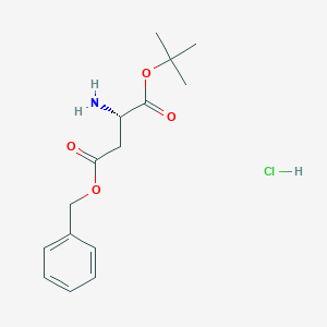 L-天冬氨酸4-苄酯1-叔丁酯盐酸盐图片