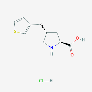 (R)-gamma-(3-thienyl-methyl)-L-proline-HCl图片