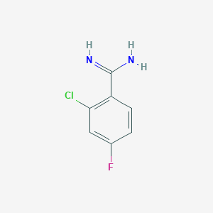 2-Chloro-4-fluoro-benzamidine图片
