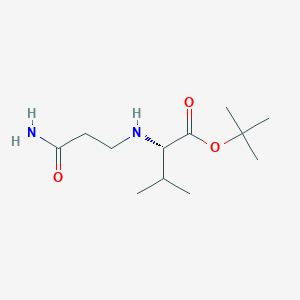 N-(3-Propanamido)-L-valine tert-Butyl Ester图片