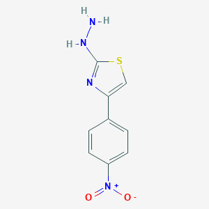 [4-(4-Nitro-phenyl)-thiazol-2-yl]-hydrazine图片