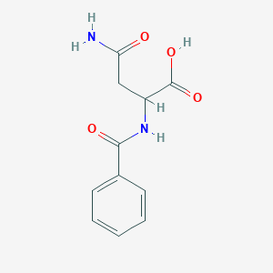 N~2~-(Phenylcarbonyl)asparagine图片