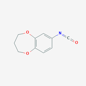3,4-Dihydro-2h-1,5-benzodioxepin-7-yl isocyanate图片