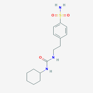 1-Cyclohexyl-3-(p-sulfamoylphenethyl)urea图片