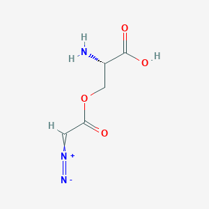 Azaserine,serine derivative diazo compound图片