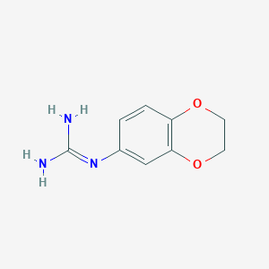 N-(2,3-dihydro-1,4-benzodioxin-6-yl)guanidine图片