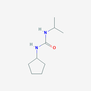 1-cyclopentyl-3-(propan-2-yl)urea图片