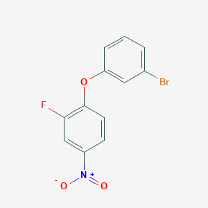 1-(3-Bromophenoxy)-2-fluoro-4-nitrobenzene图片