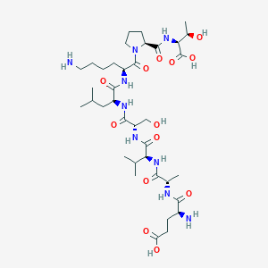 L-α-Glutamyl-L-alanyl-L-valyl-L-seryl-L-leucyl-L-lysyl-L-prolyl-L-threonine图片
