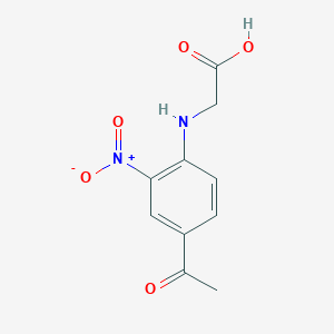 N-(4-acetyl-2-nitrophenyl)glycine图片