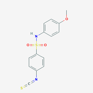 4-isothiocyanato-N-(4-methoxyphenyl)benzenesulfonamide图片
