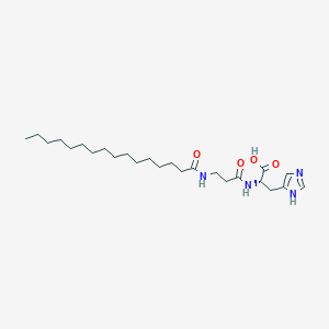 (3-palmitamidopropanoyl)-L-histidine图片