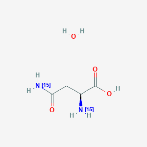 L-Asparagine-15N2 Hydrate图片