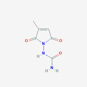 N-(3-Methyl-2,5-dioxo-2,5-dihydro-1H-pyrrol-1-yl)urea图片