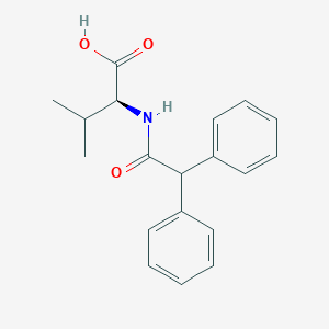 N-(diphenylacetyl)-L-valine图片