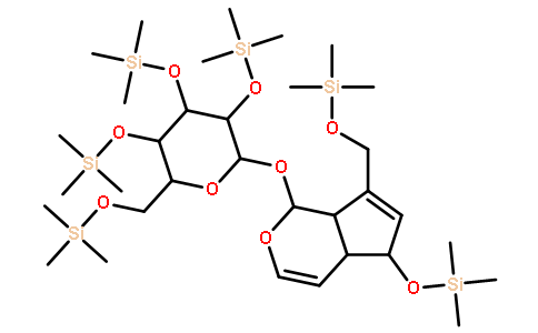 桃叶珊瑚苷图片