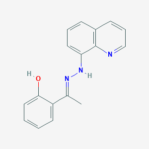 1-(2-hydroxyphenyl)-1-ethanone N-(8-quinolinyl)hydrazone图片